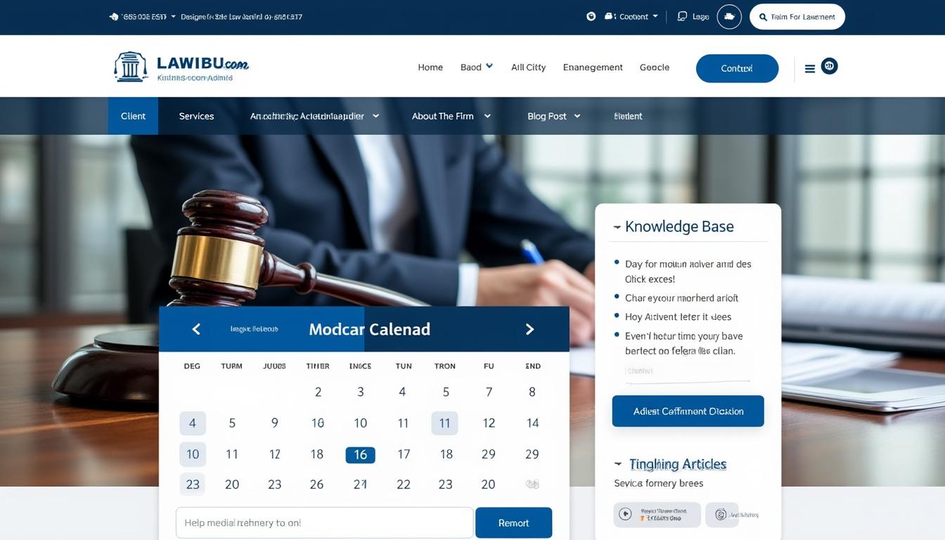 découvrez des exemples de fonctionnalités indispensables pour optimiser un site wordpress dédié aux cabinets d'avocats. améliorez votre visibilité en ligne, facilitez la prise de rendez-vous et offrez une expérience utilisateur fluide grâce à des outils adaptés à vos besoins juridiques.